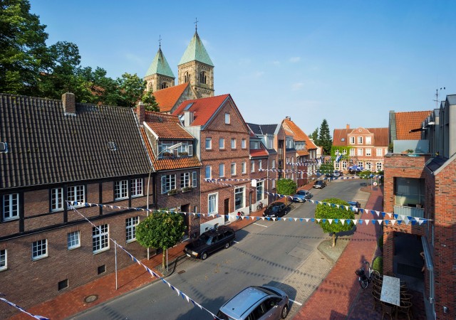 Blick in das Dorf
